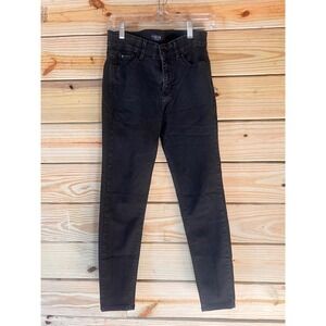 Curve Appeal Black High Rise Skinny Jeans Women's Size 2/26